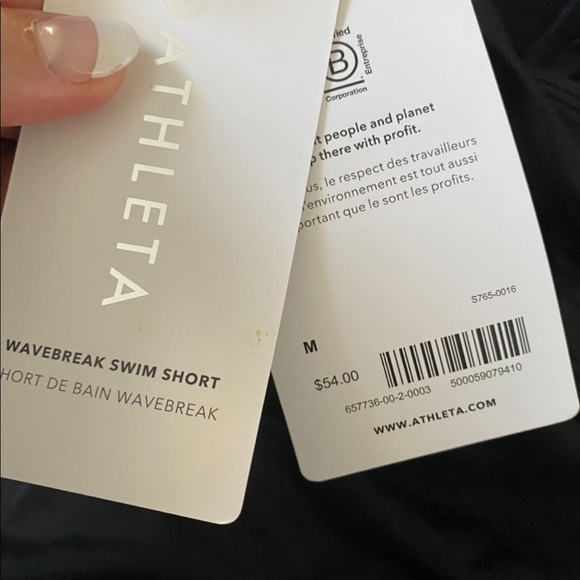 🖤 Athleta Wavebreak Swim Short // Black - Picture 8 of 10